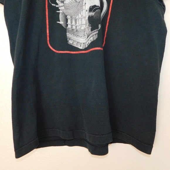 Vintage Moto Guzzi Wyoming Shirt Adult XL Biker Jackson Hole 90s Single Stitch - Picture 9 of 15